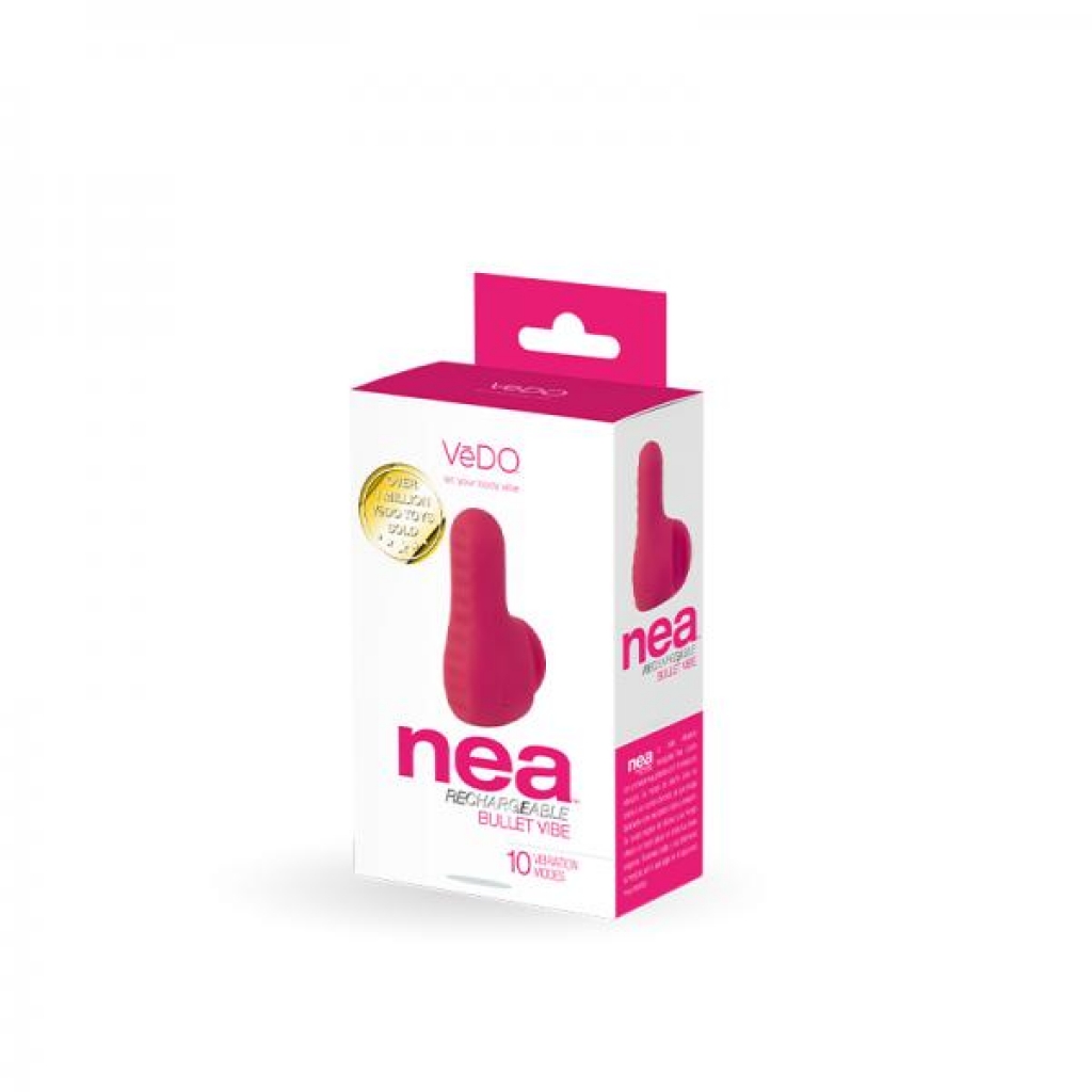 Vedo Nea Rechargeable Finger Vibe - Foxy Pink