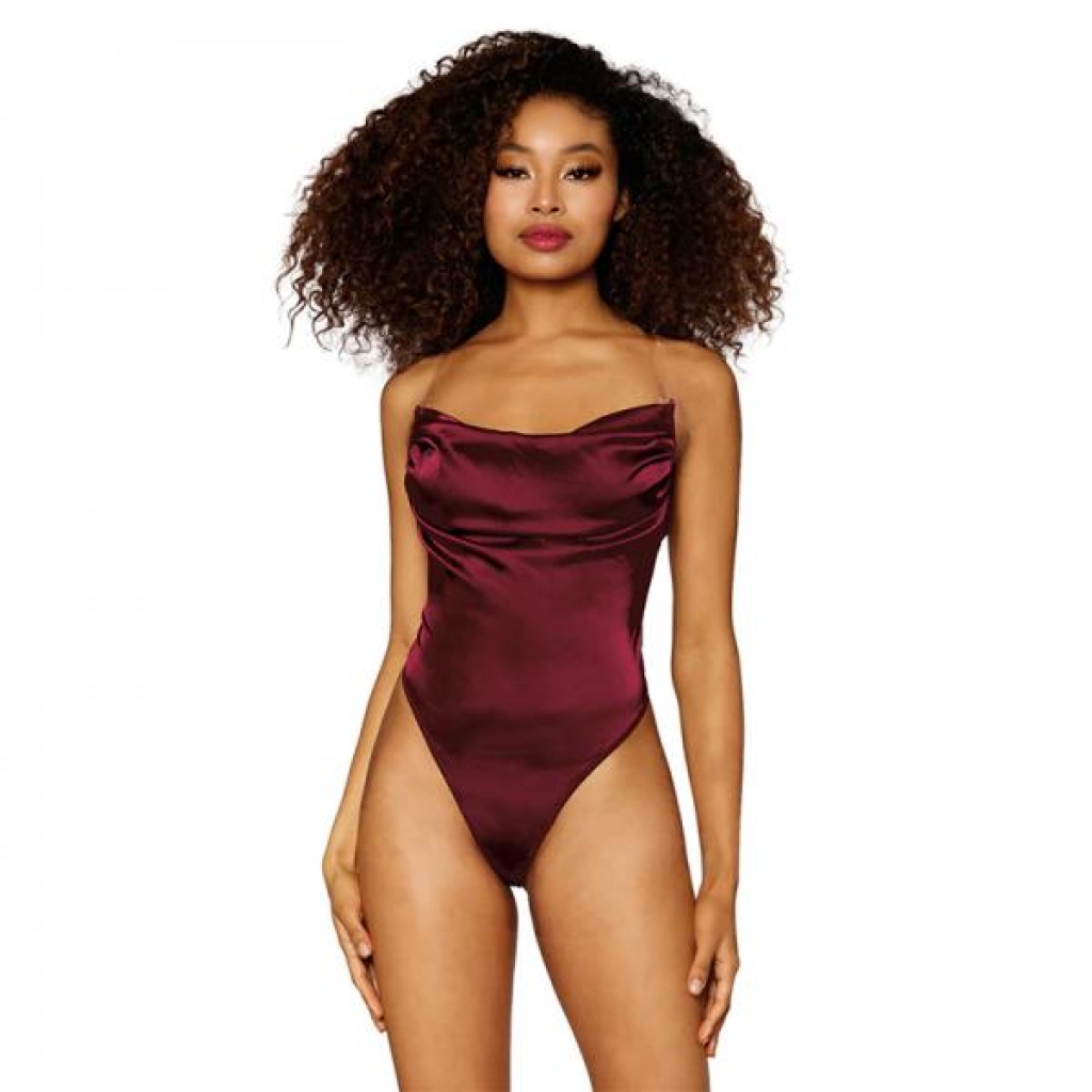 Dreamgirl Teddy Burgundy M Hanging Medium