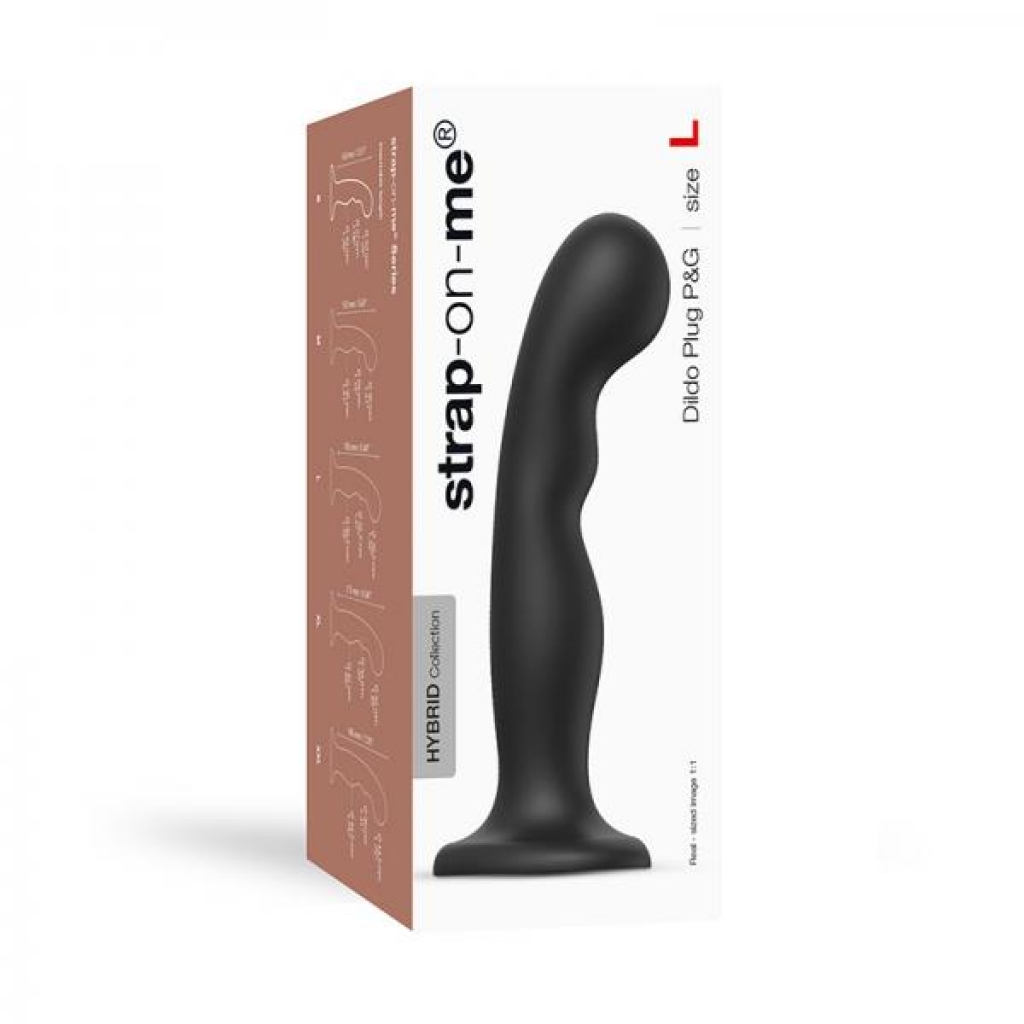 Strap-on-me Dildo Plug P&G L - Black