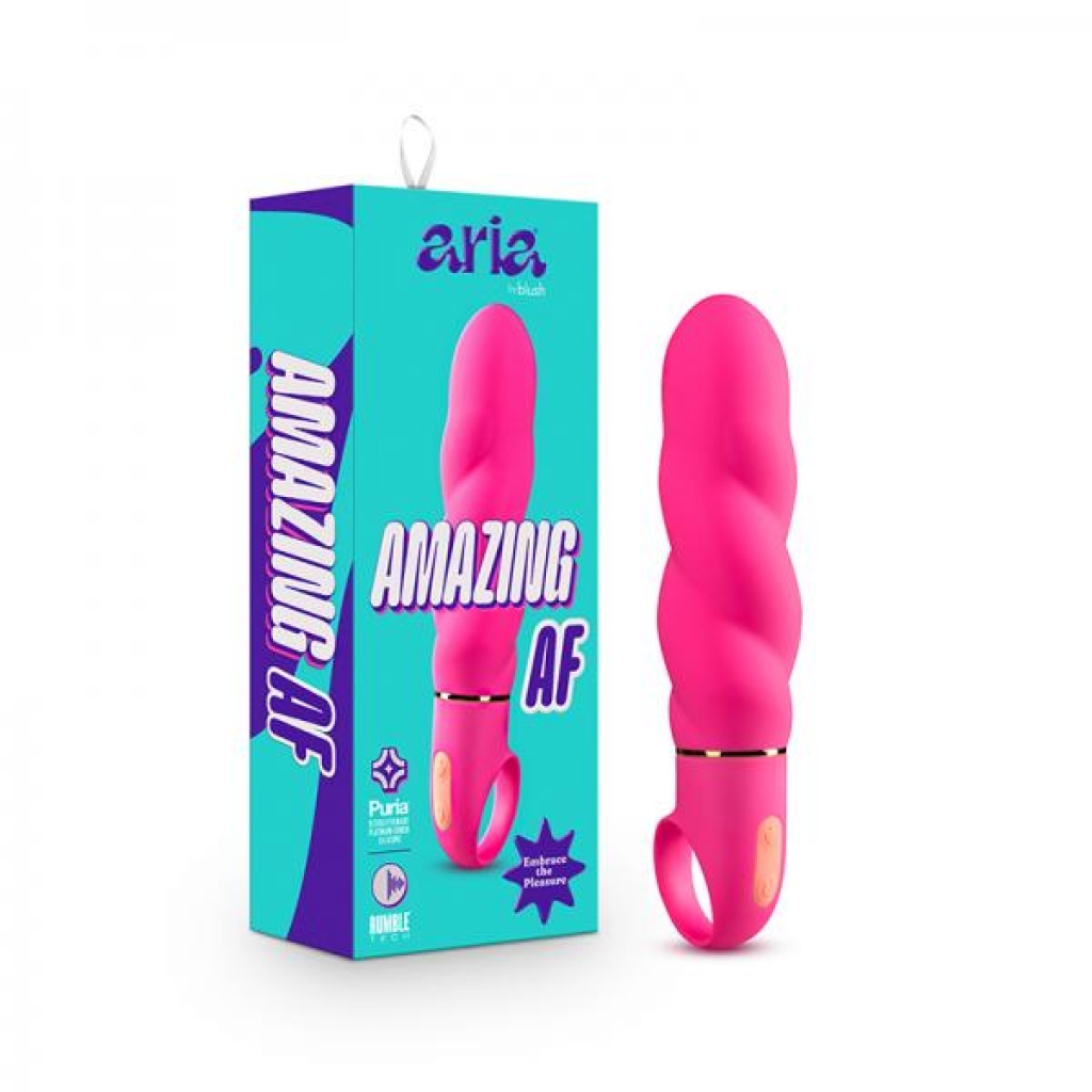 Aria Amazing AF Vibrator - Fuchsia Pink