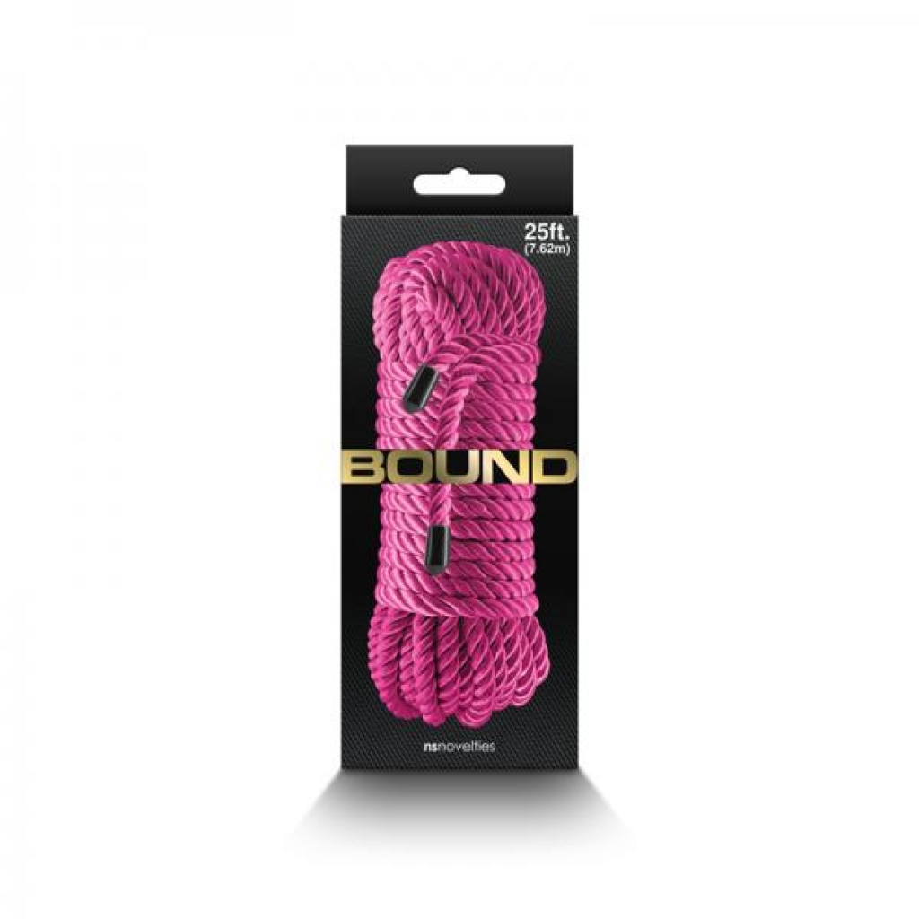 Bound Rope - 25ft Pink