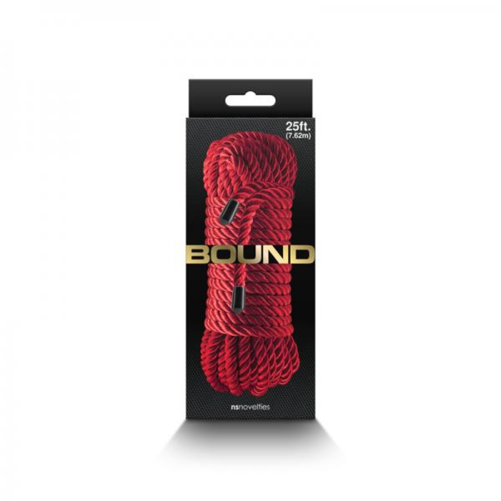 Bound Rope - 25ft Red: Perfect for Restraints