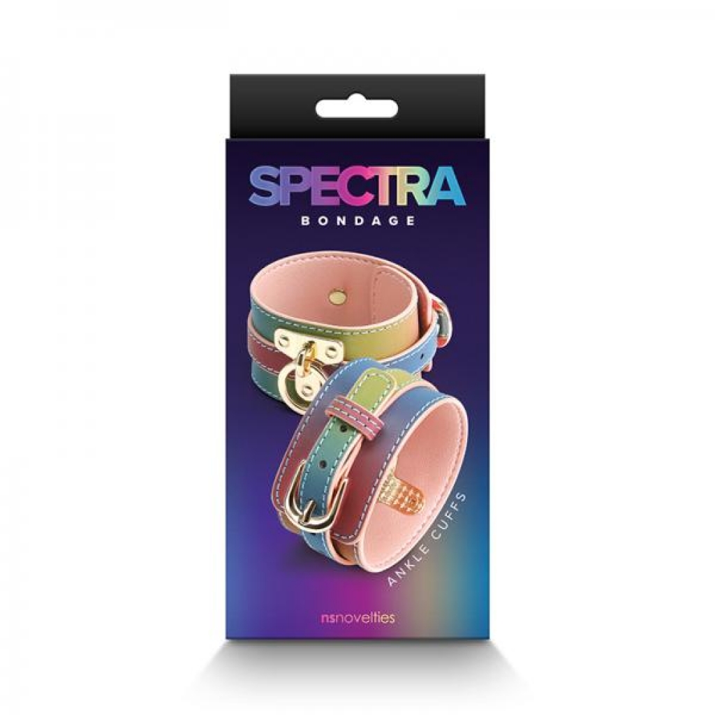 Spectra Bondage Ankle Cuff - Rainbow