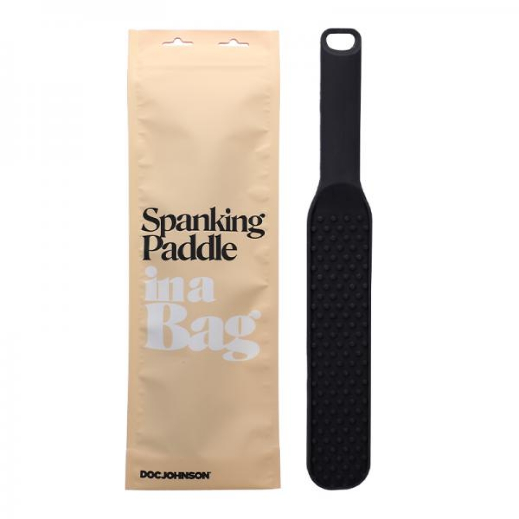 In A Bag Spanking Paddle - Black