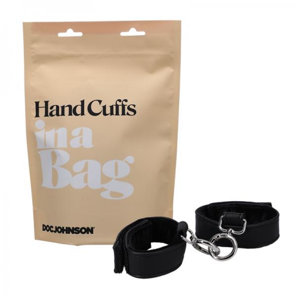 In A Bag Handcuffs - Black