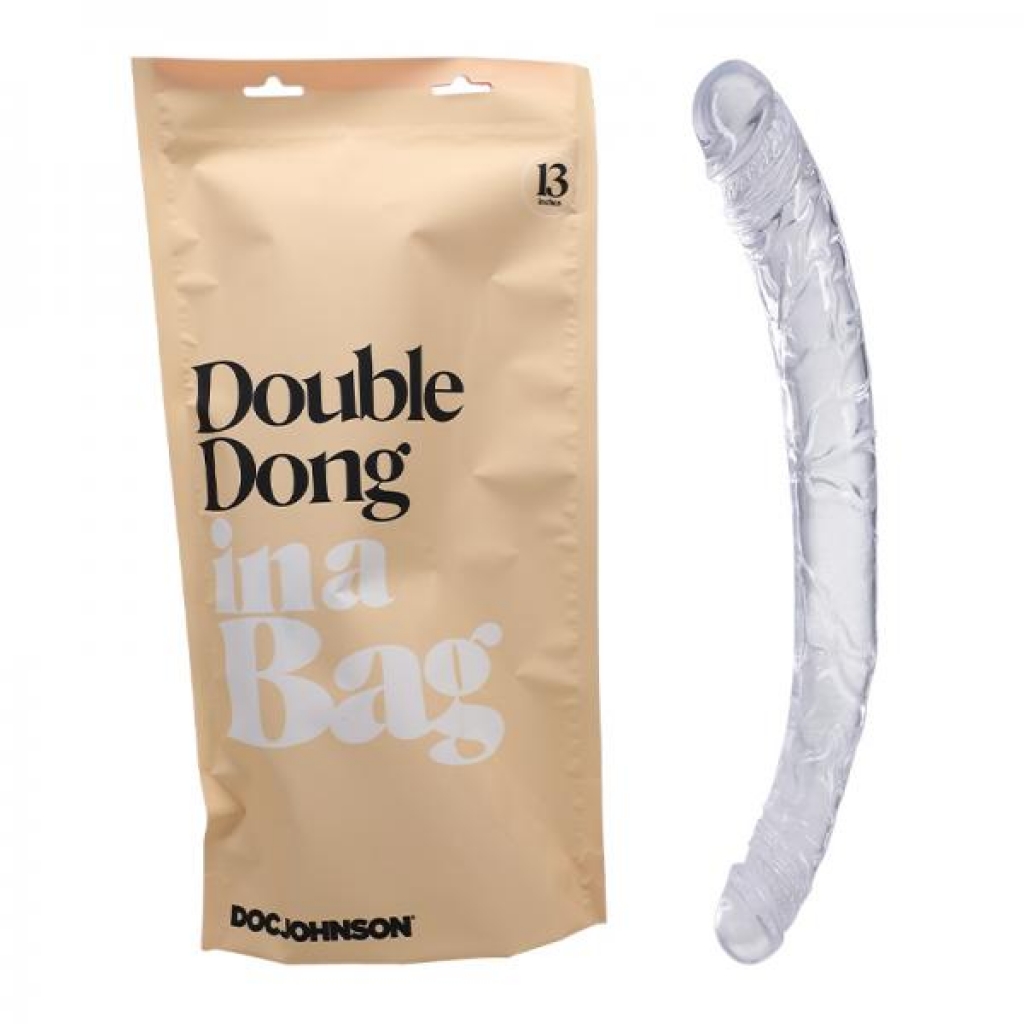 In A Bag Double Dong - Clear - 13in