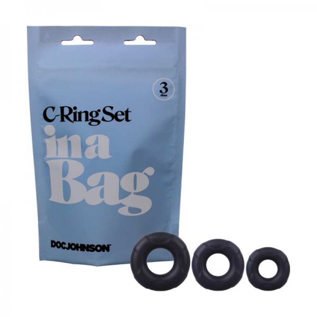 In A Bag C-ring Set - Black