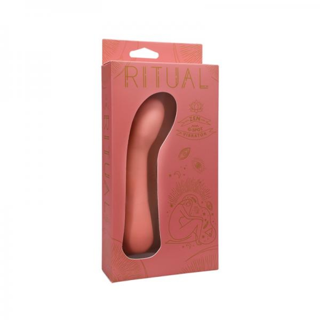 Ritual Zen: Rechargeable Silicone G-Spot Vibrator