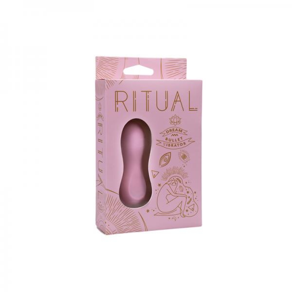 Ritual Dream Rechargeable Silicone Bullet Vibe - Pink