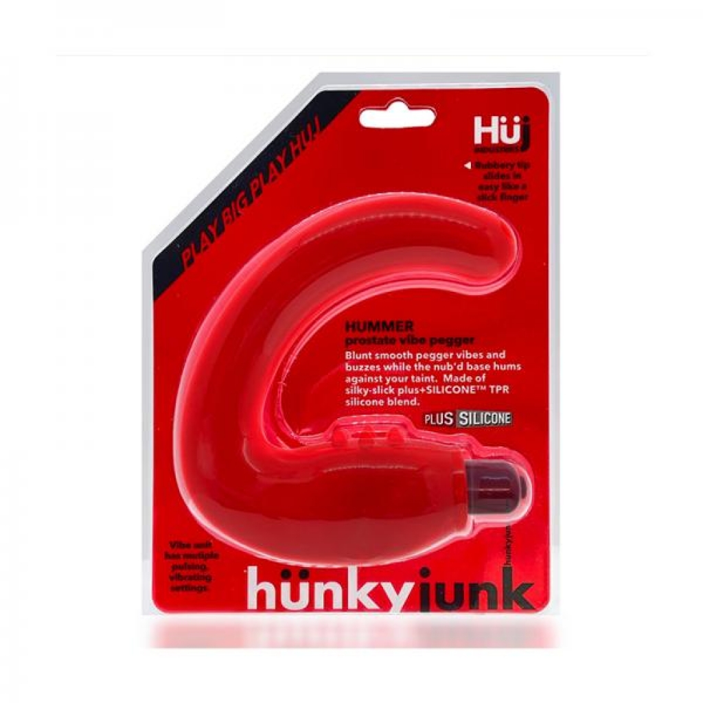 Hunkyjunk Hummer Vibe Prostate Pegger - Neon Pink