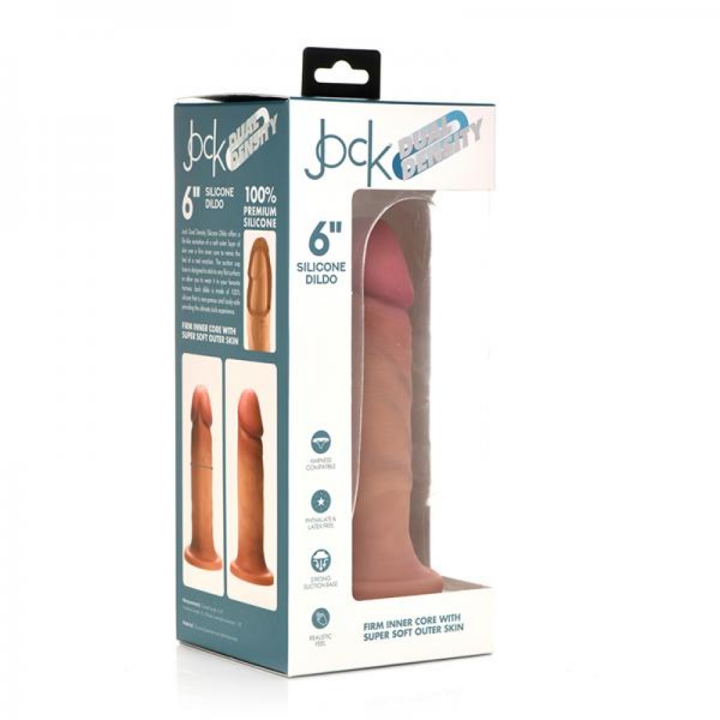 Jock Dual Density Silicone Dildo - Realistic Feel