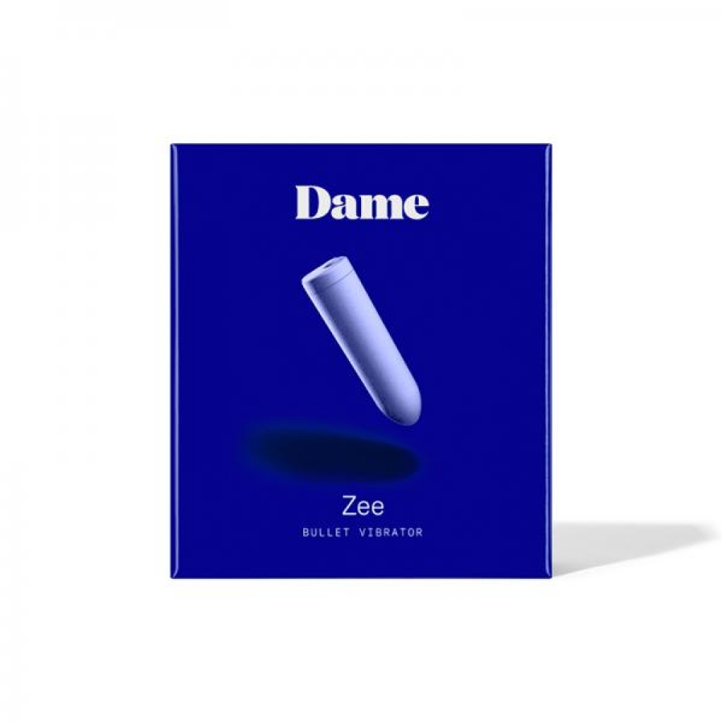 Dame Zee Bullet Vibrator - Periwinkle Blue