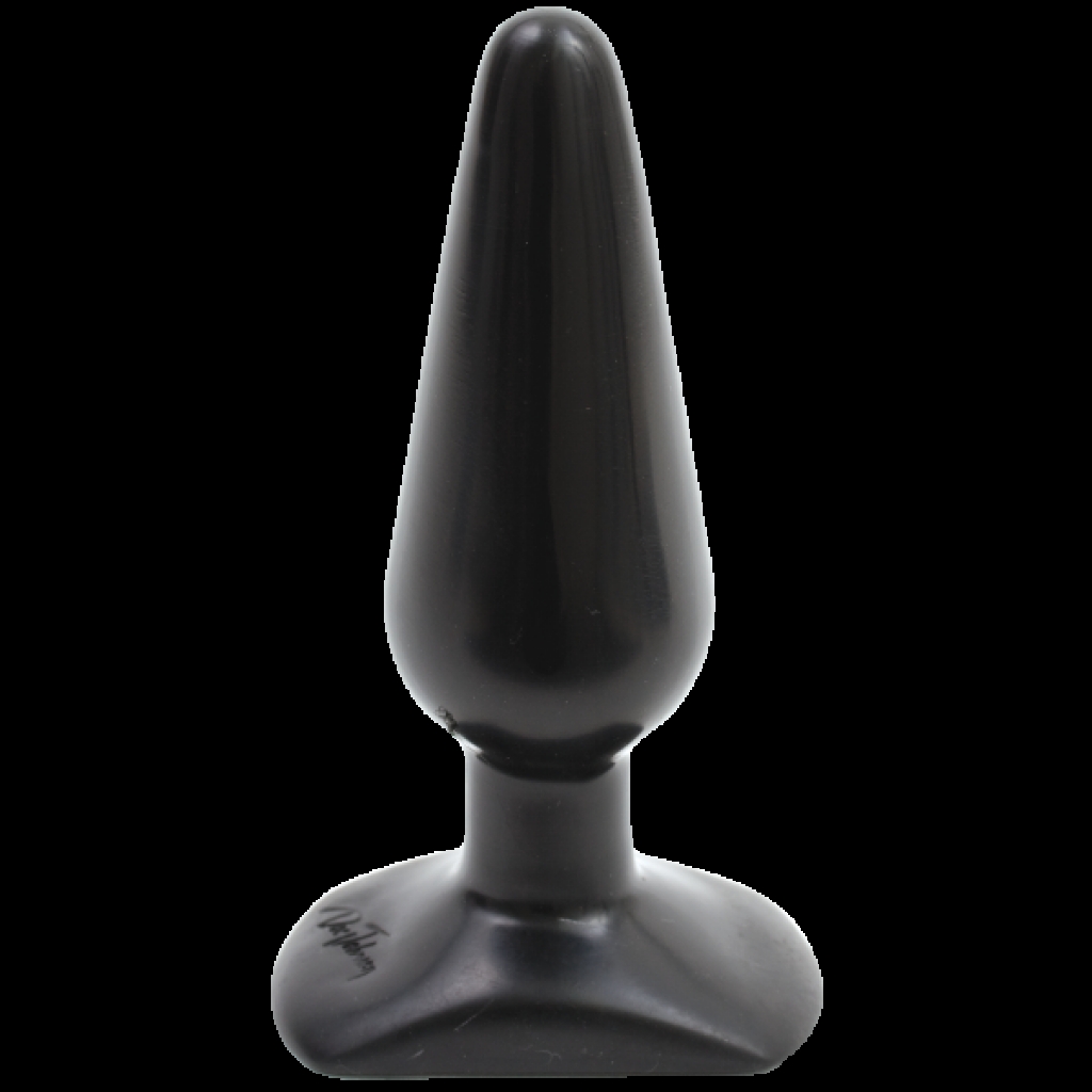 Medium Classic Butt Plug - Black