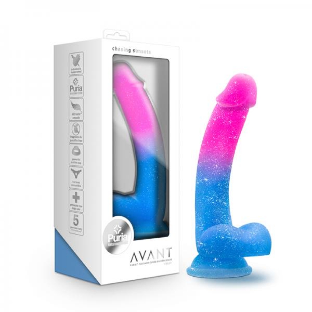 Avant Chasing Sunsets Dildo: Iridescent Fantasy Toy