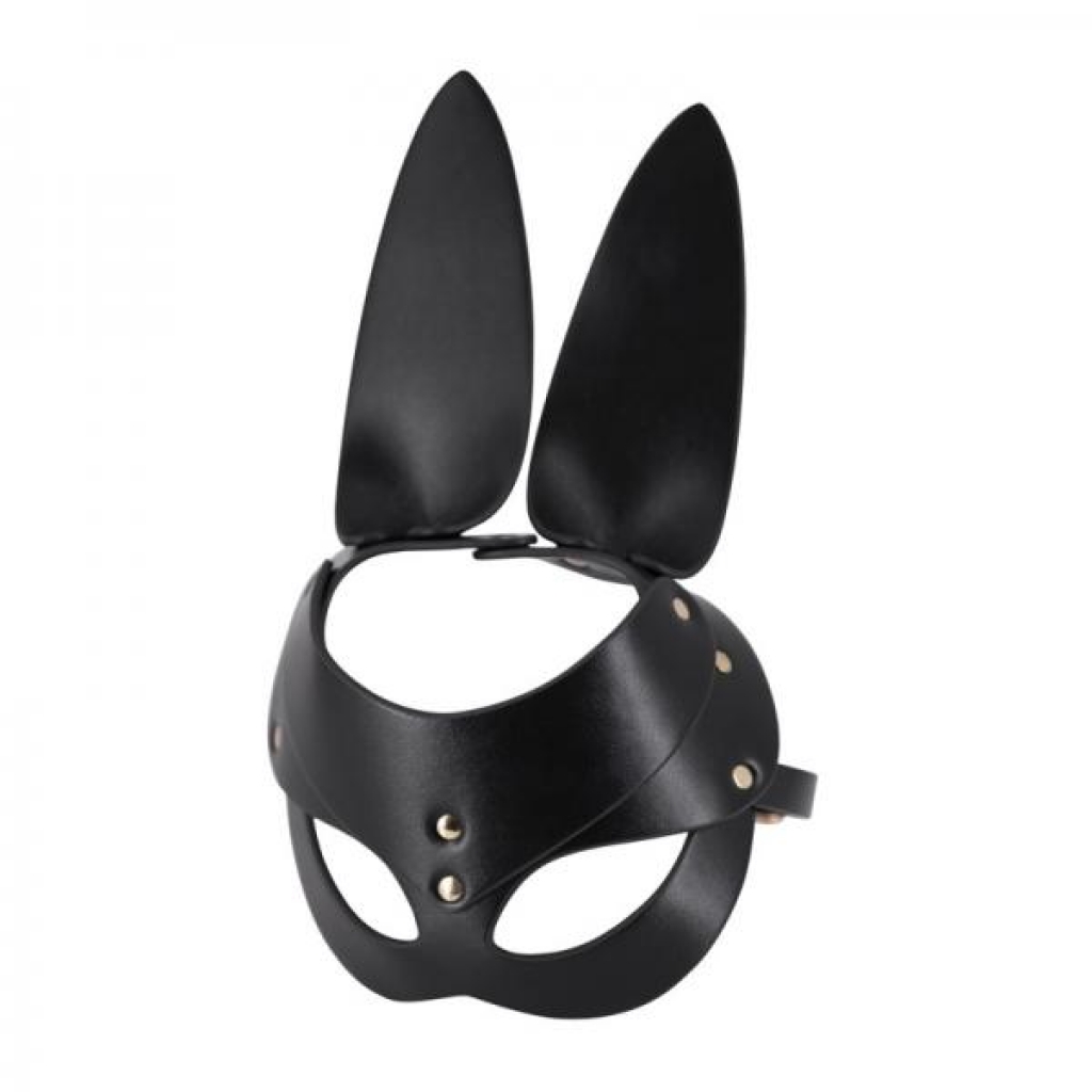 Male Power Bunny Mask - Flirty PU Leather Design