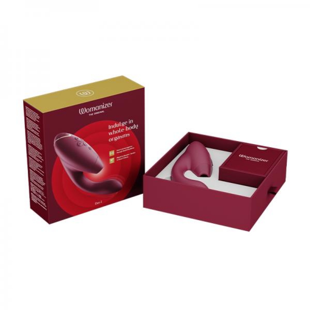 Womanizer Duo 2 Bordeaux Red