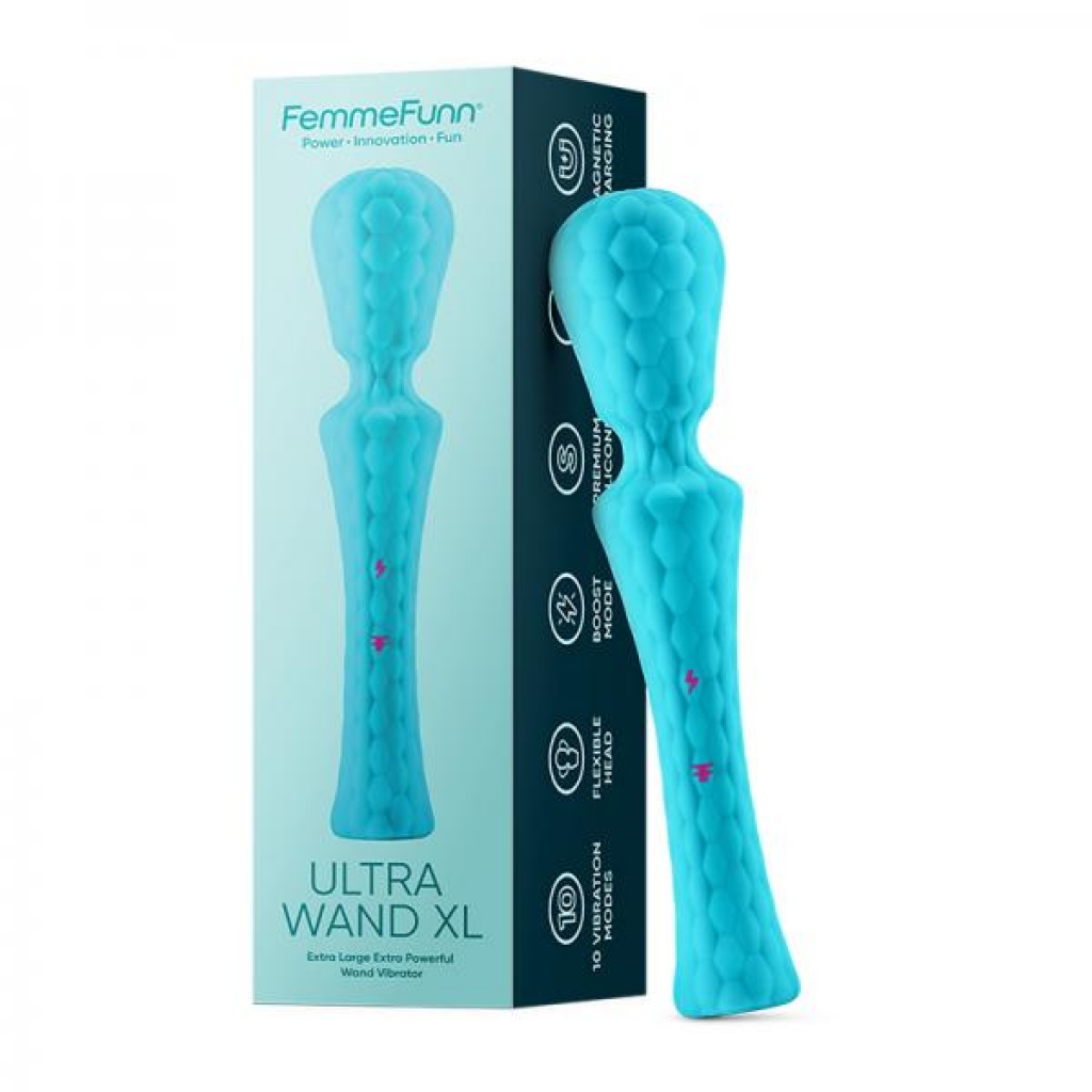 FemmeFunn Ultra Wand XL - Turquoise Teal