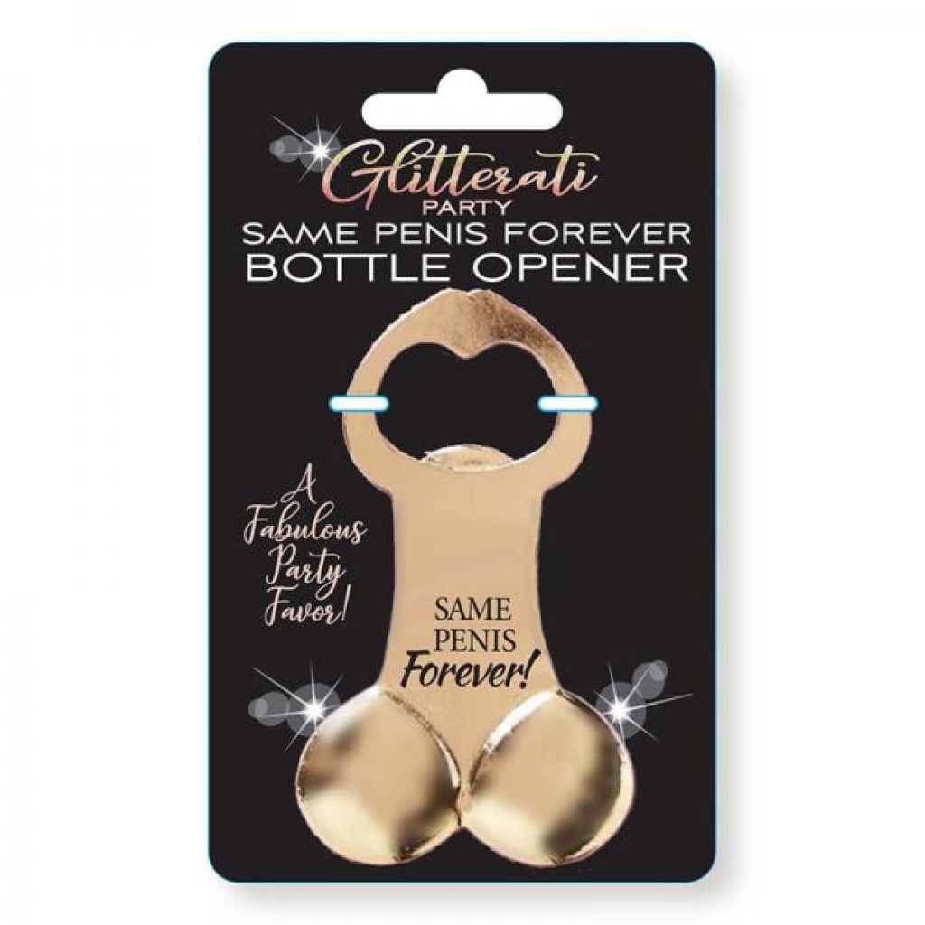 Glitterati Party Bottle Opener for Celebrations