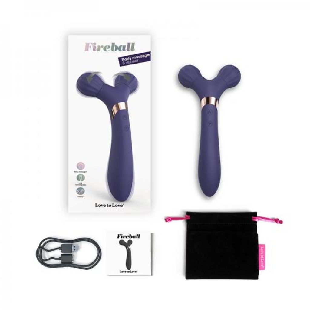 Love to Love Fireball Rechargeable Dual-Ended Massager