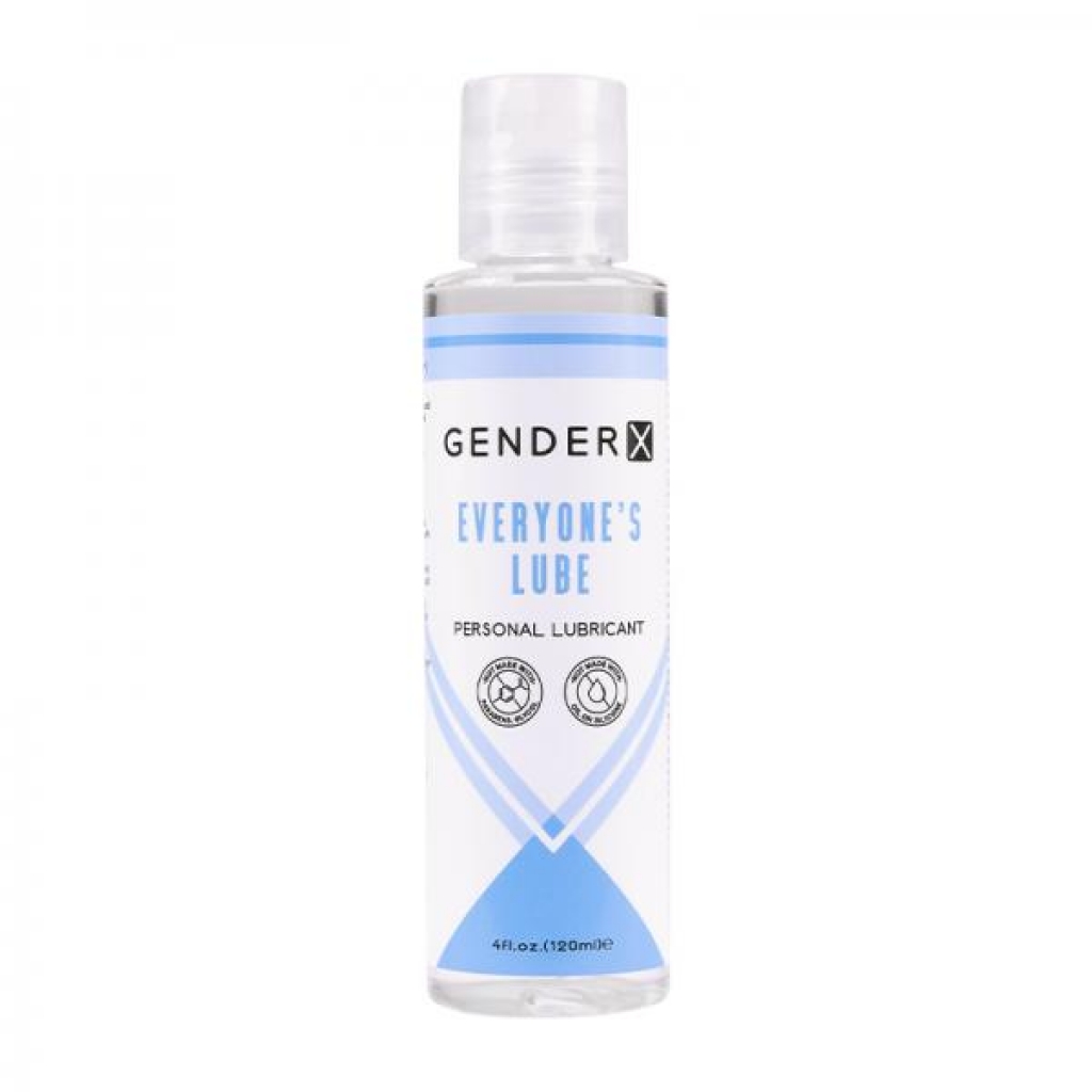 Gender X Everyone's Lube - Water-Based Lubricant 4 Oz.