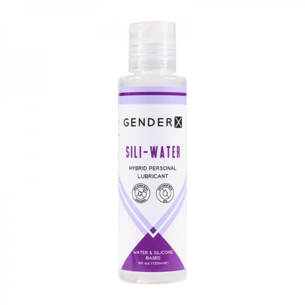 Gender X Sili-Water Hybrid Personal Lubricant - 4 Oz.