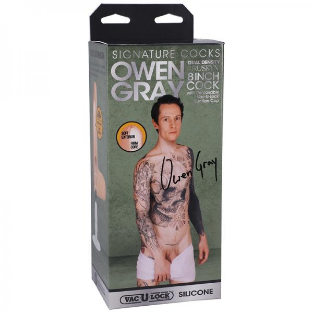 Signature Cocks Owen Gray - Lifelike Dual Density Silicone Dildo