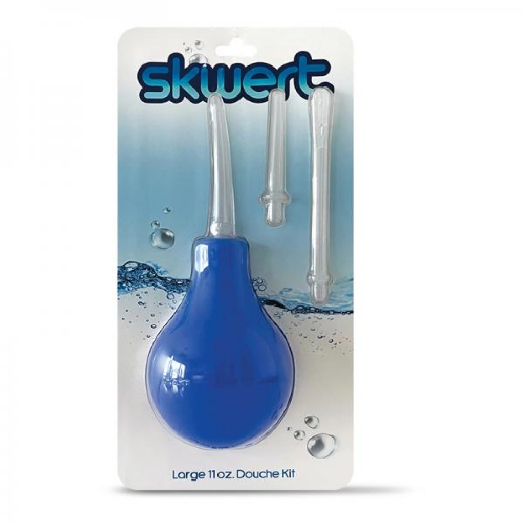 Skwert Large 11 Oz. Douche Kit Translucent