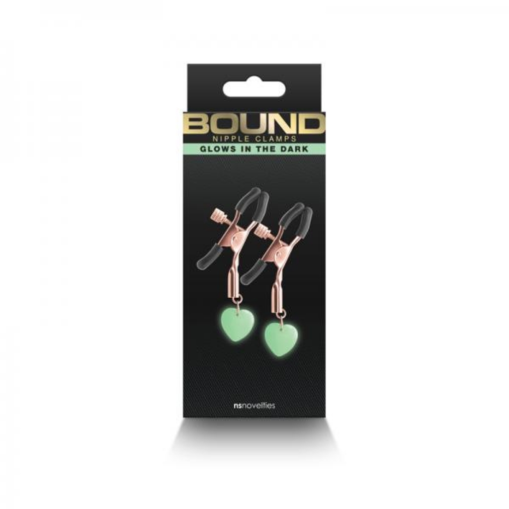 Bound Nipple Clamps G3 - Rose Gold Delight