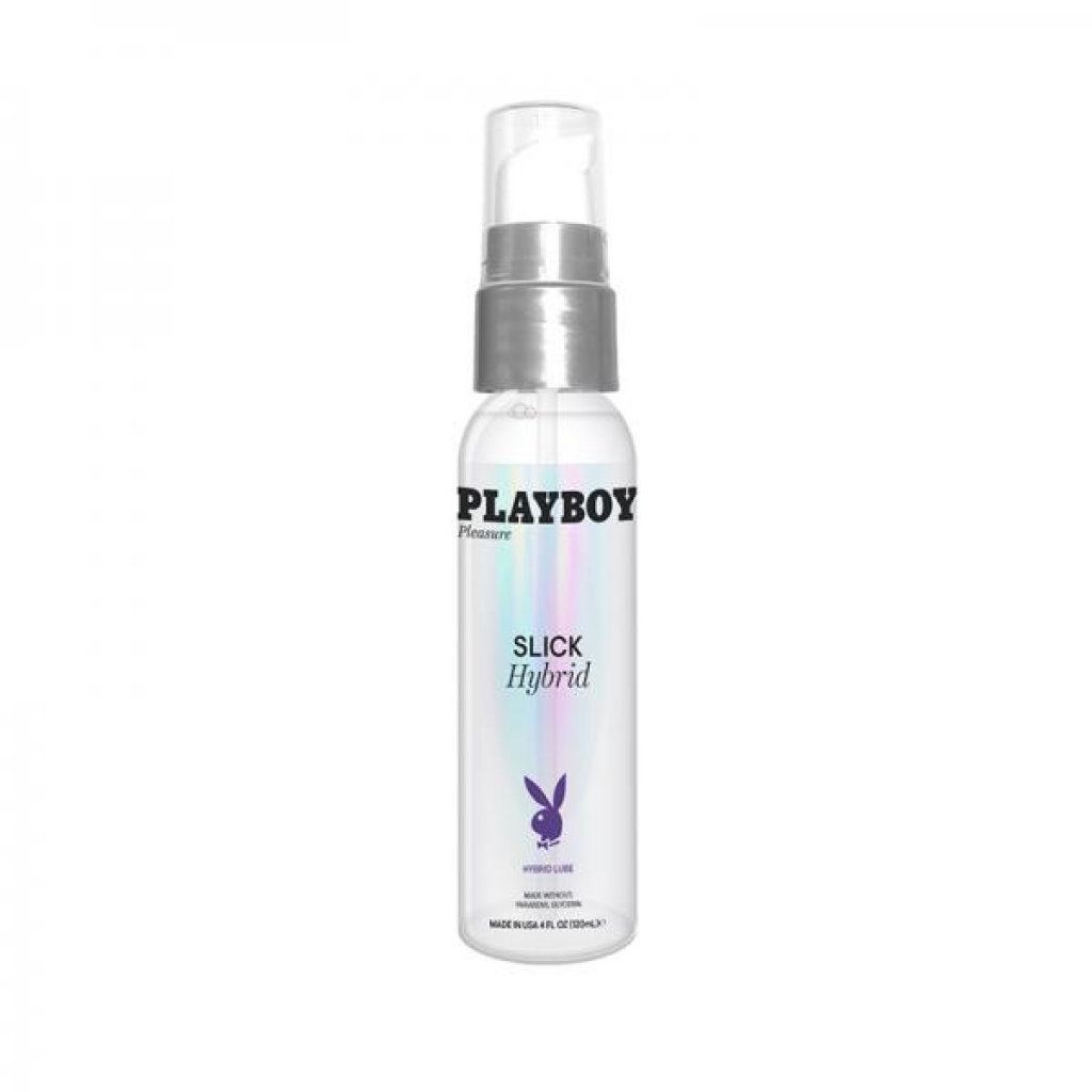 Playboy Slick Hybrid Lubricant - 4 Oz.