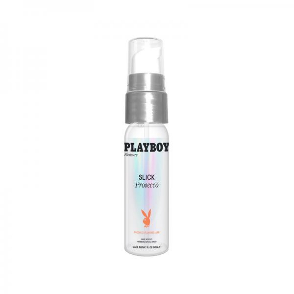 Playboy Slick Flavored Water-based Lubricant Prosecco 2 Oz.