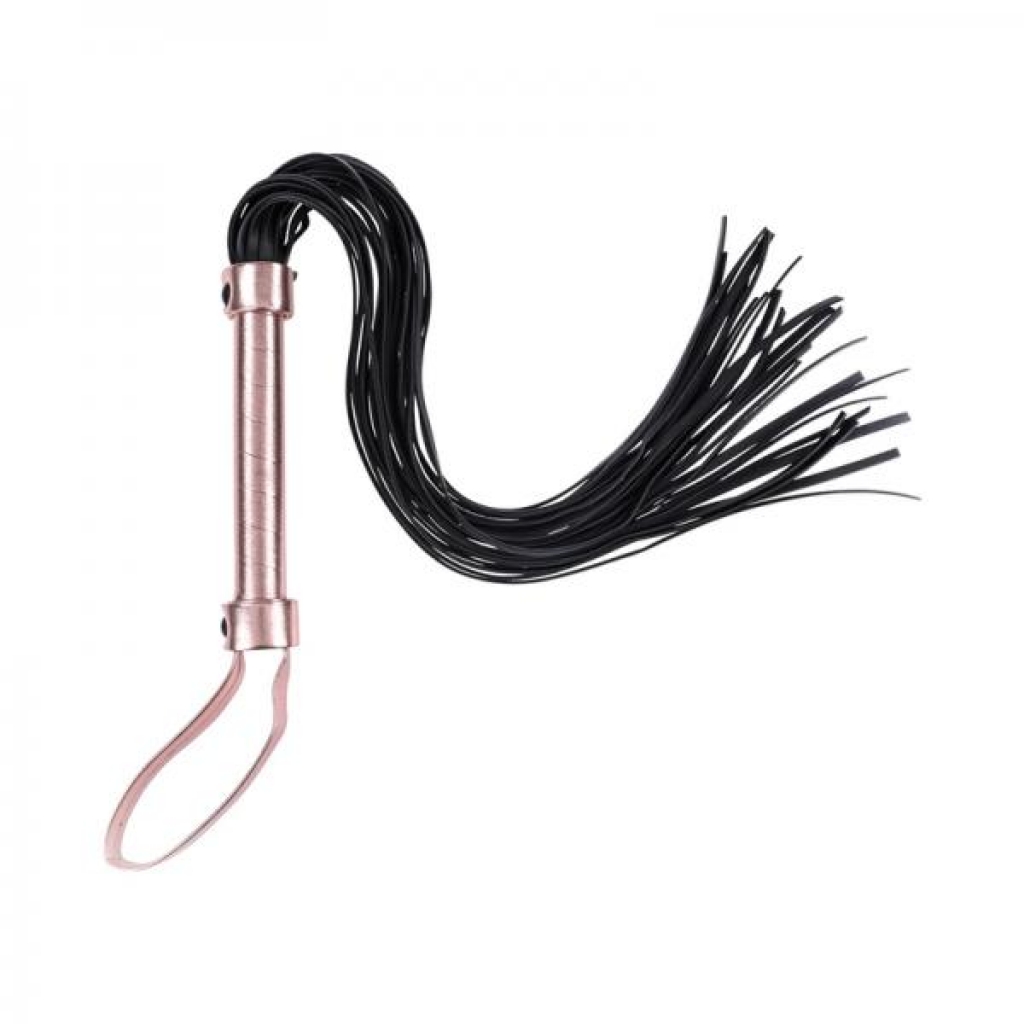 Sportsheets Sex & Mischief Brat Flogger - Gold