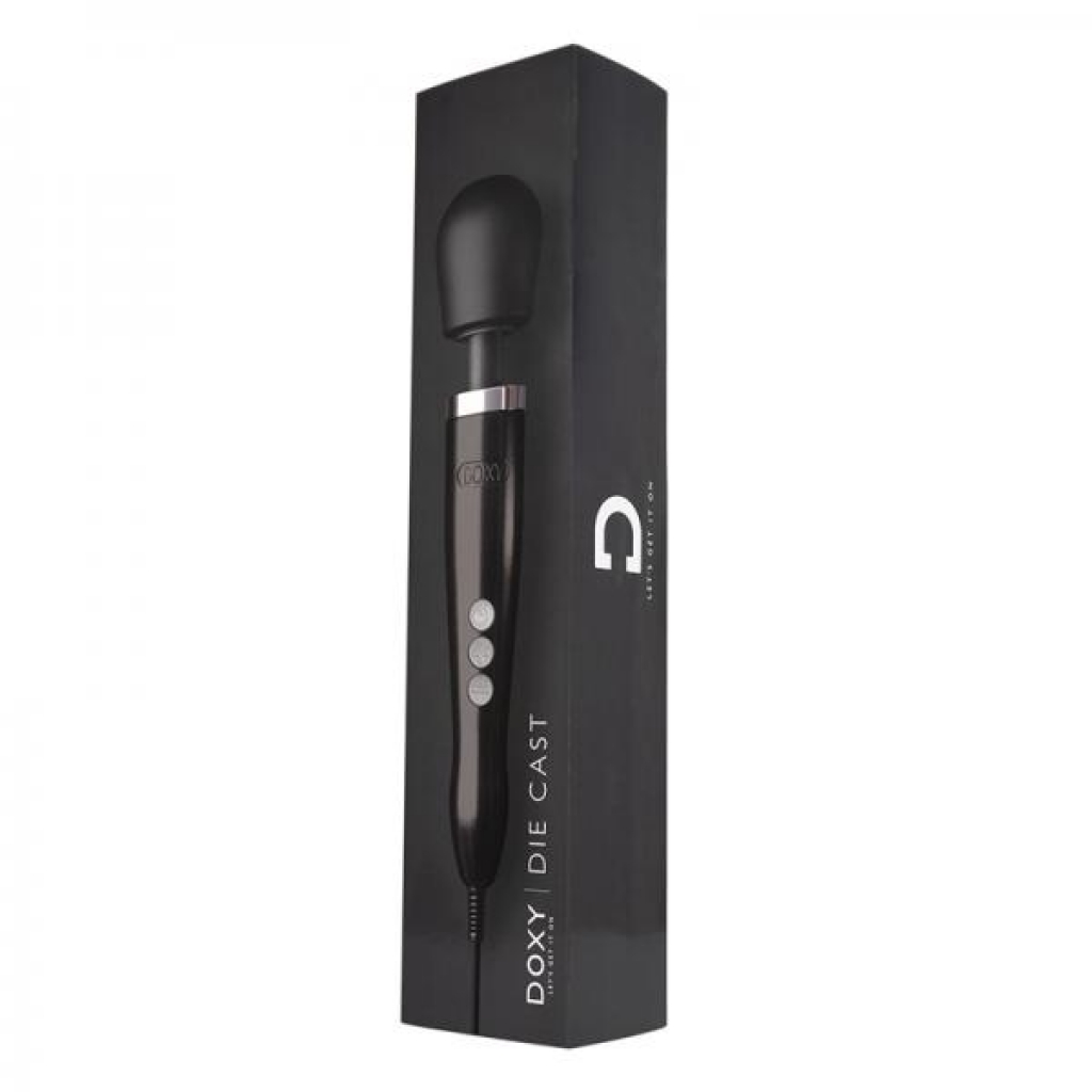 Doxy Die Cast Wand Vibrator - Black