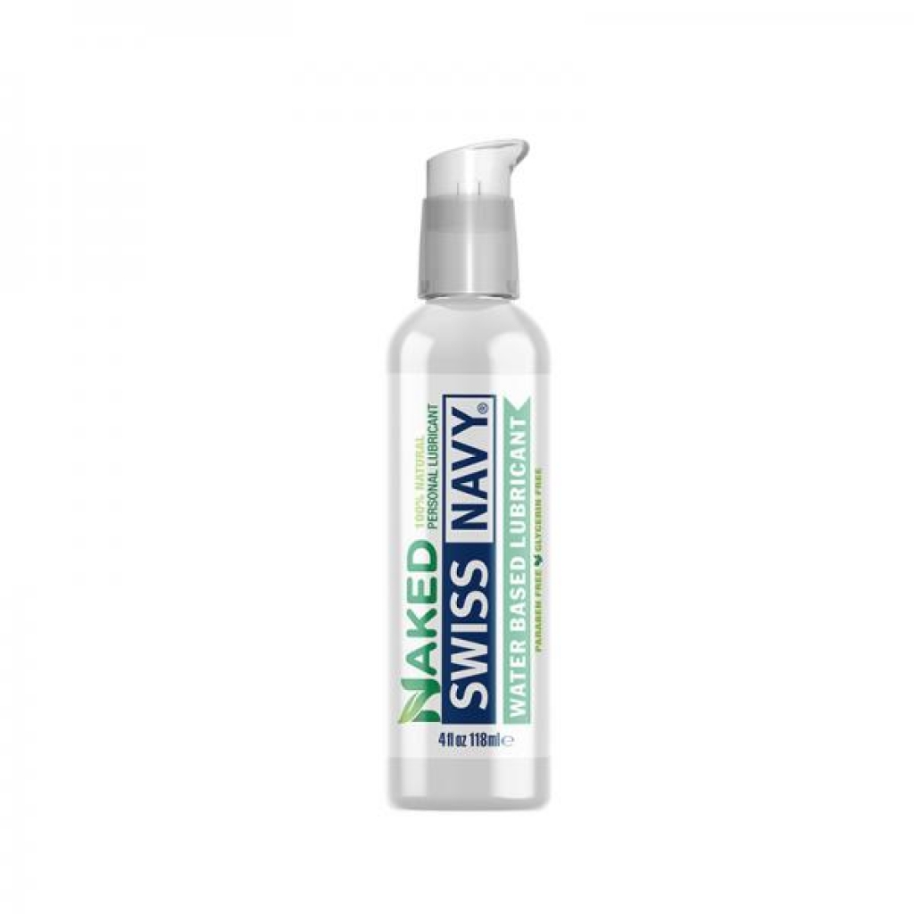 Swiss Navy Naked Water-based Lubricant - 4 oz.