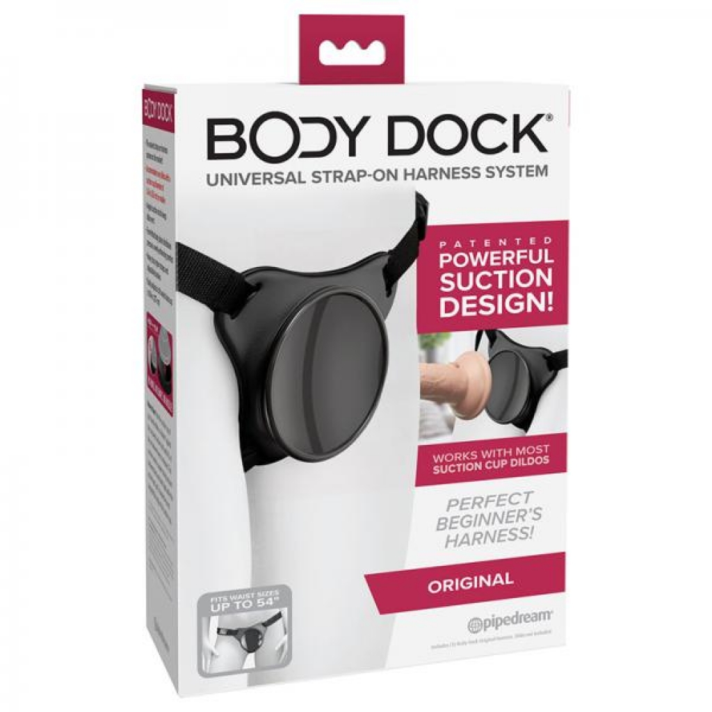 Body Dock Original Strap-on Harness - Black