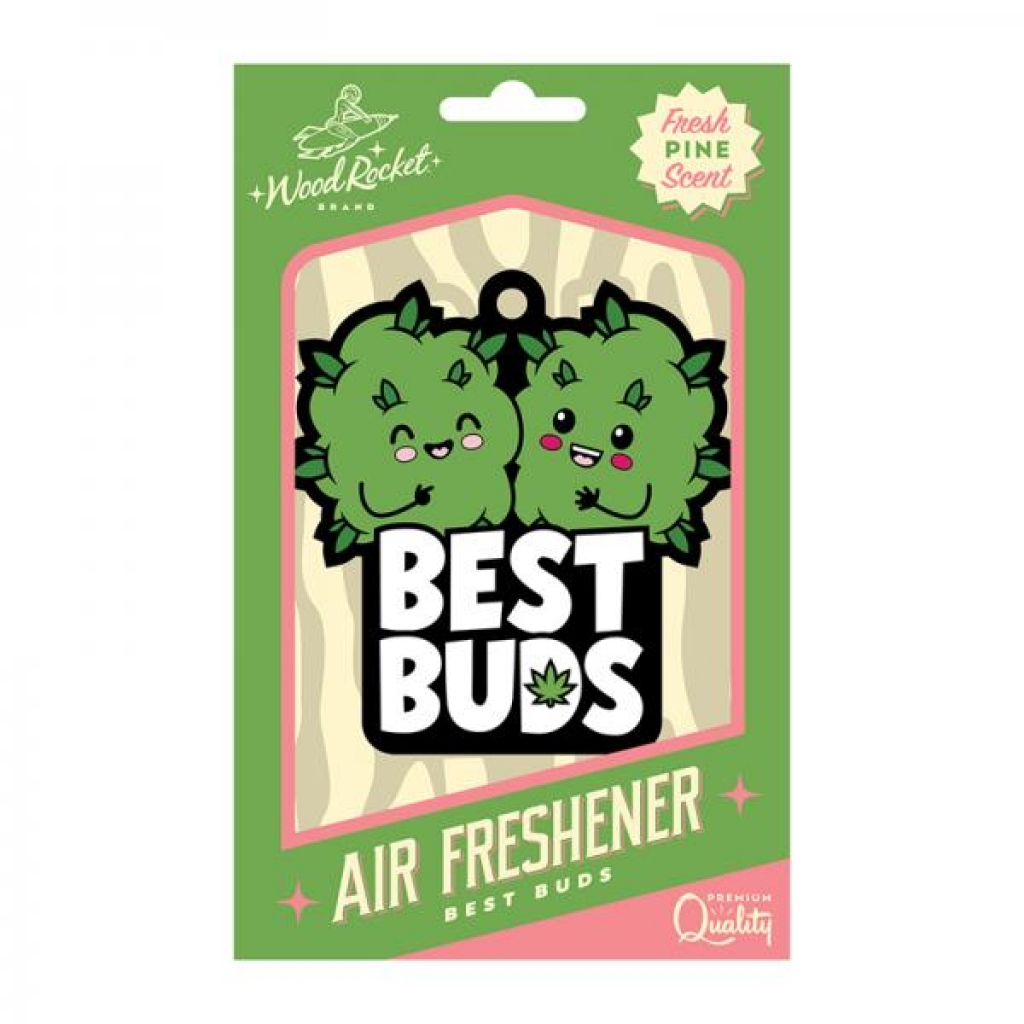 Wood Rocket Best Buds Air Freshener