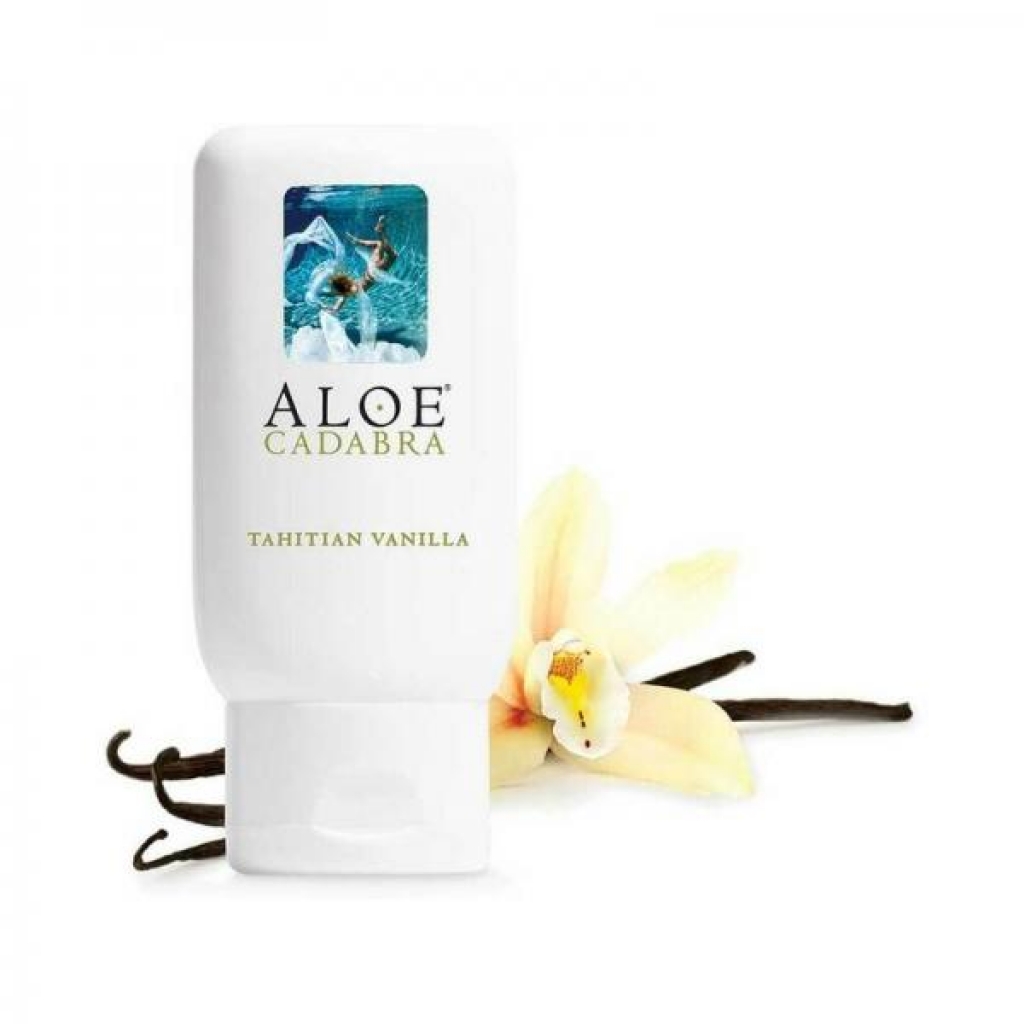 Aloe Cadabra Tahitian Vanilla Aloe Lubricant - 2.5 oz