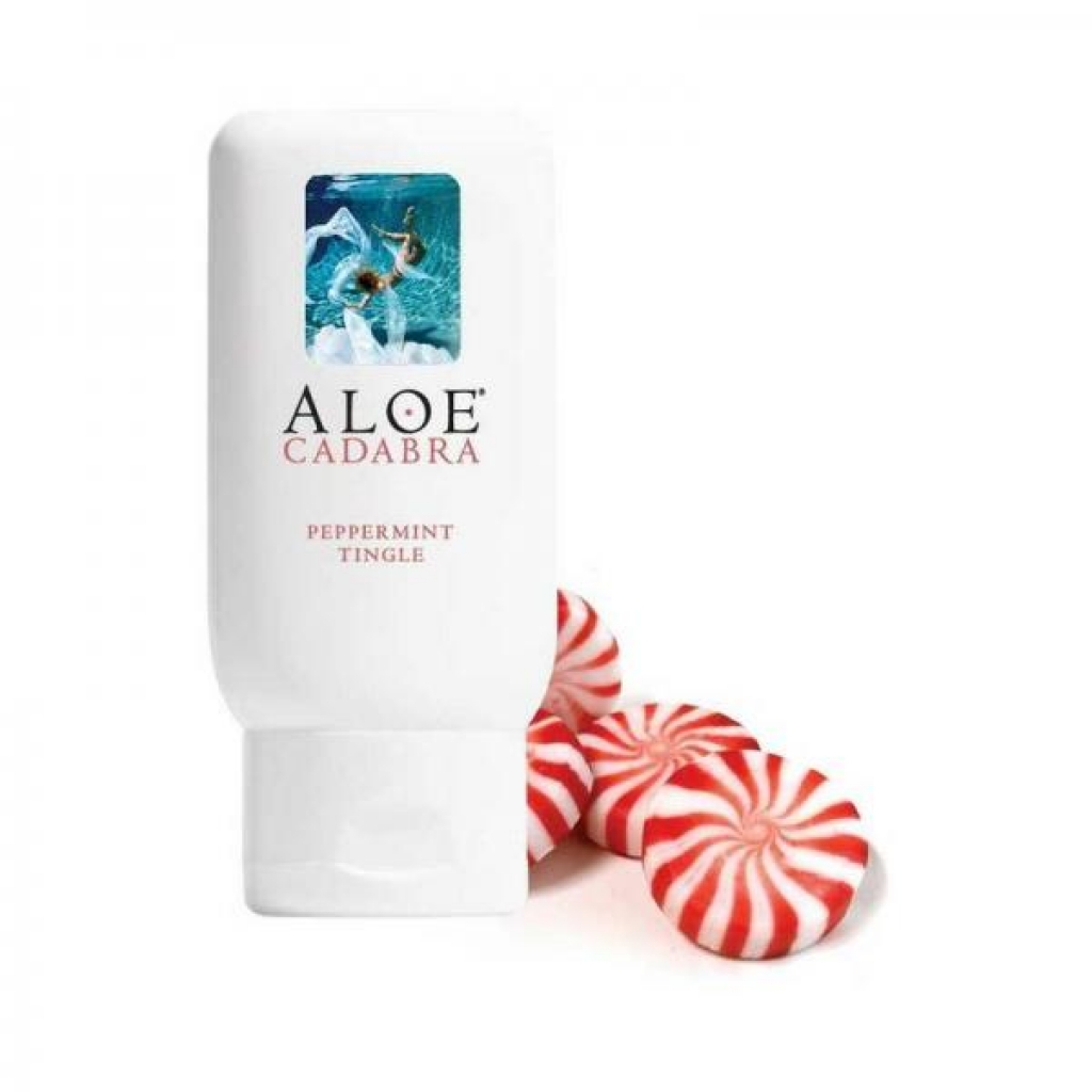 Aloe Cadabra Peppermint Tingle Aloe Lubricant 2.5 oz