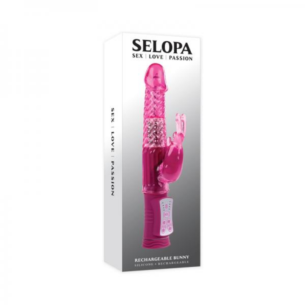 Selopa Rechargeable Bunny Vibrator - Double The Pleasure