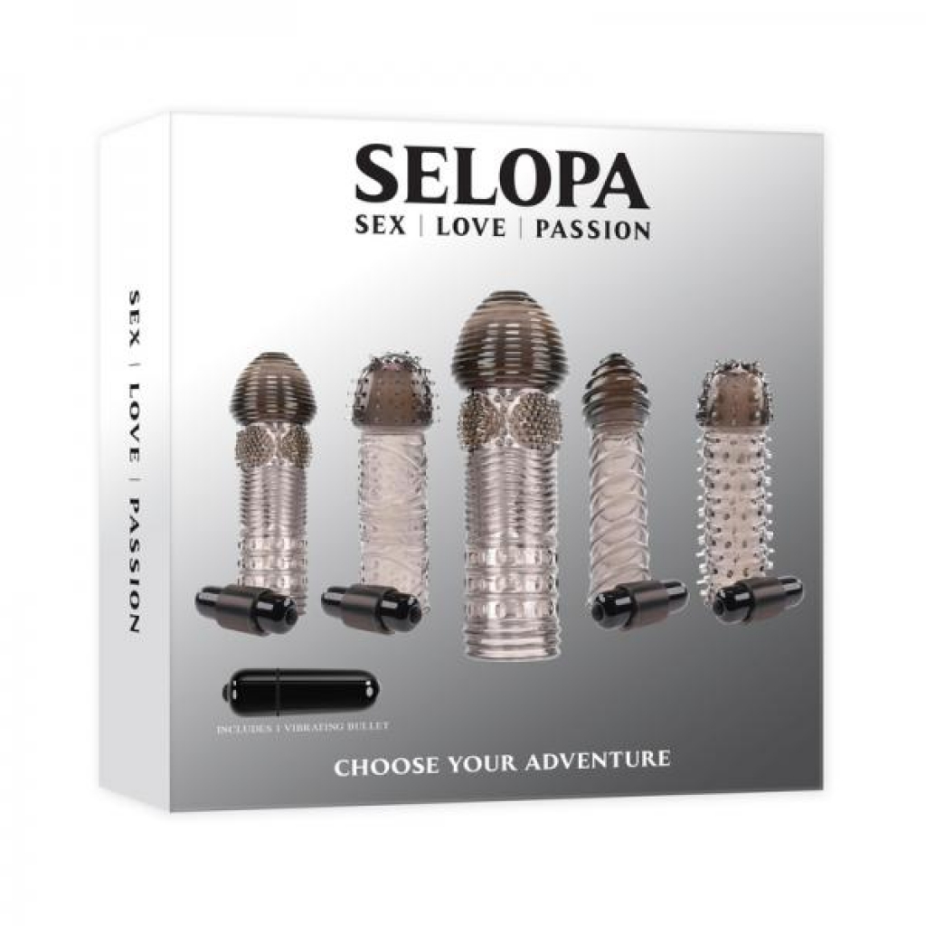 Selopa Choose Your Adventure Sleeve Kit with Bullet - Smoke Clear