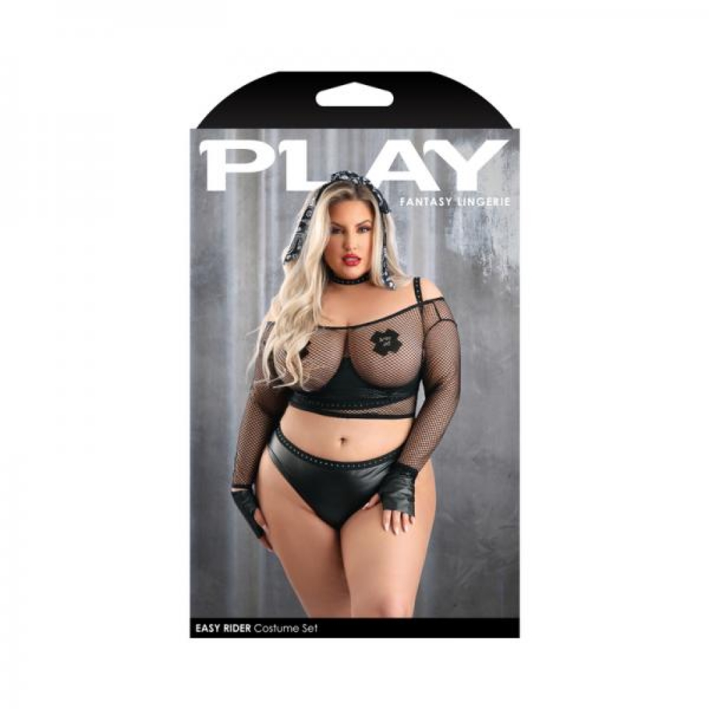 Fantasy Lingerie Play Easy Rider - 7 Piece Set