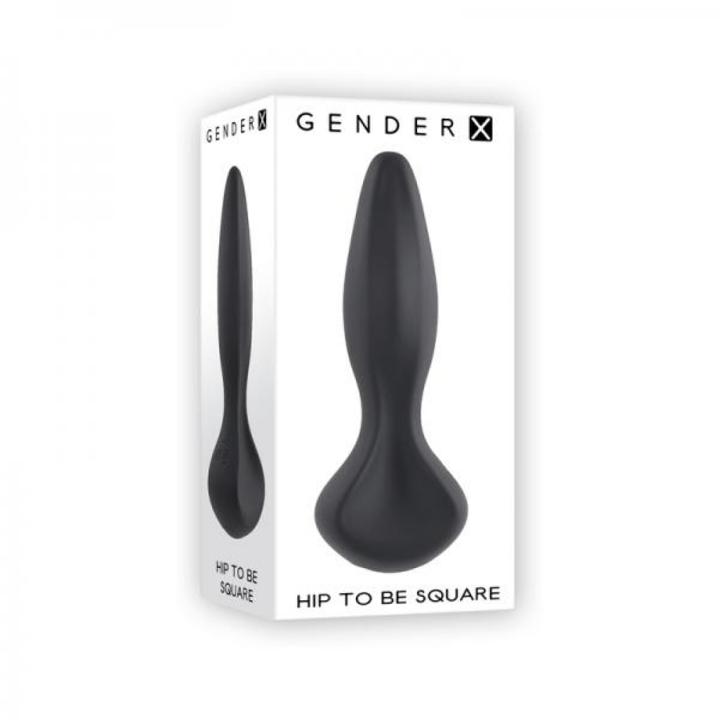 Gender X Hip To Be Square Vibrator - Black