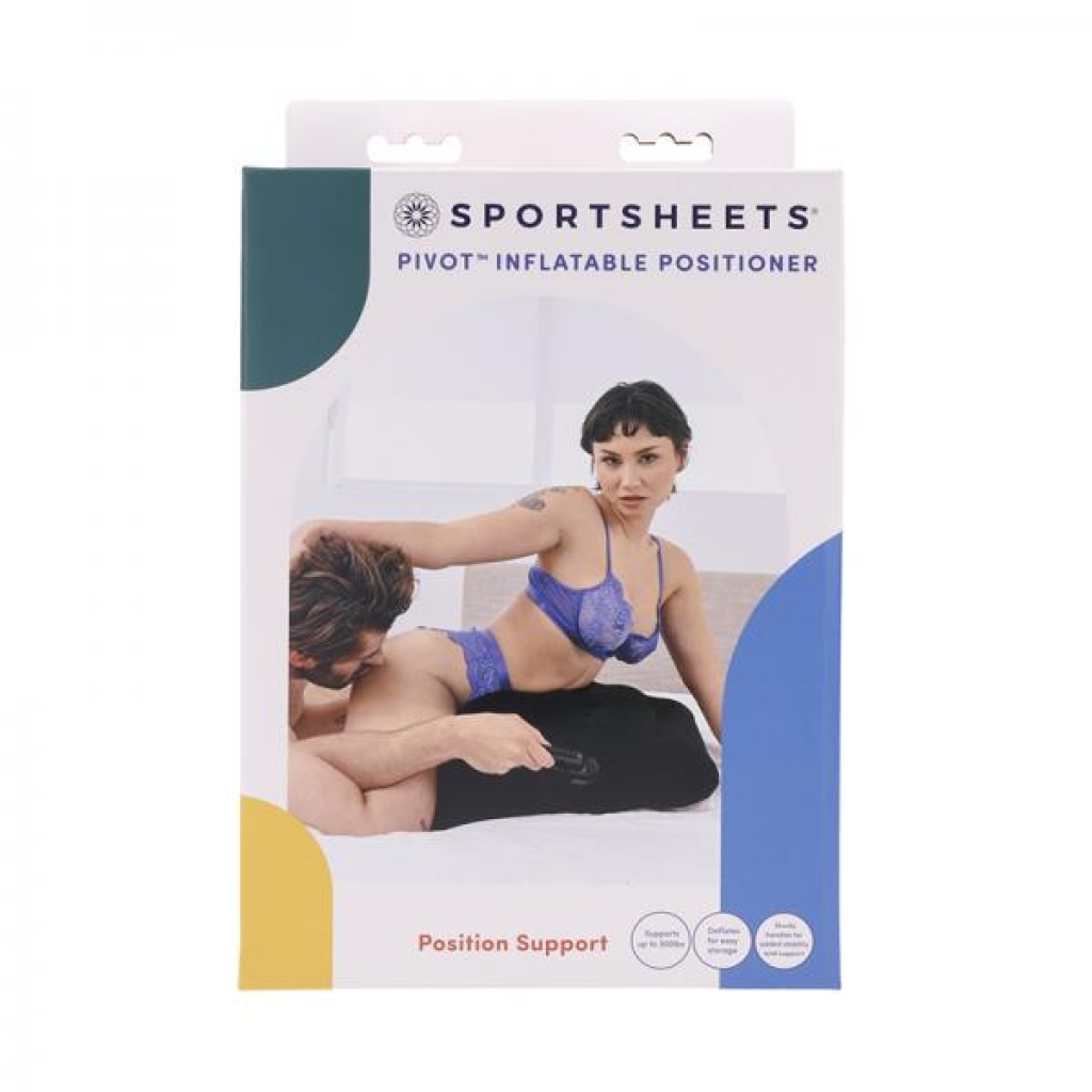 Sportsheets Pivot Inflatable Positioner - Black