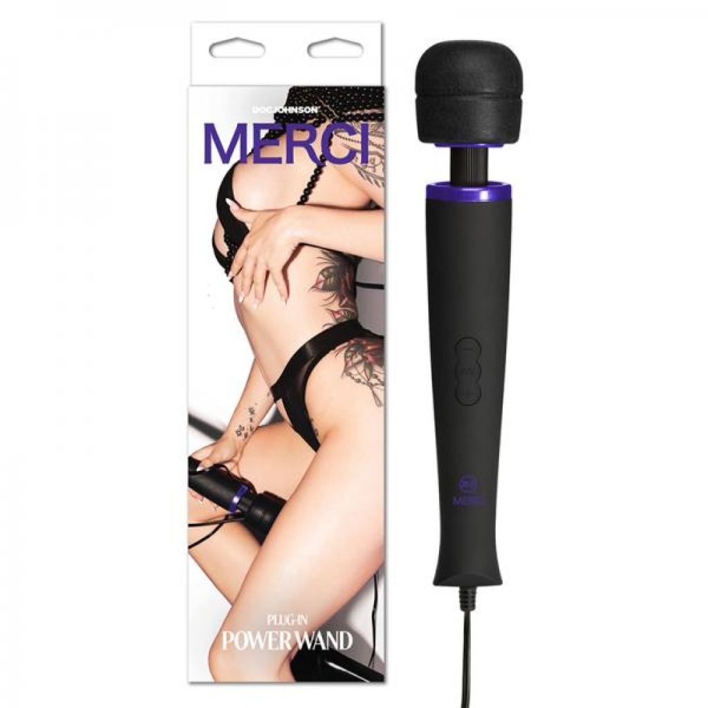 Merci Power Wand - Ultra-Powerful Silicone Massager