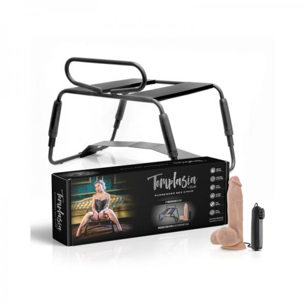 Temptasia Surrender Sex Chair Black Nude