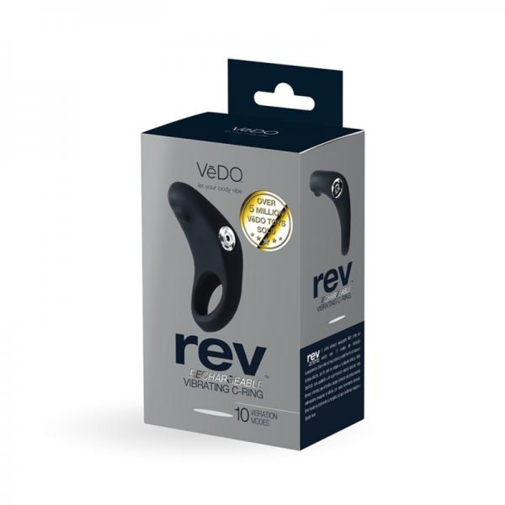 Vedo Rev Rechargeable Vibrating Cockring - Unleash Your Potential