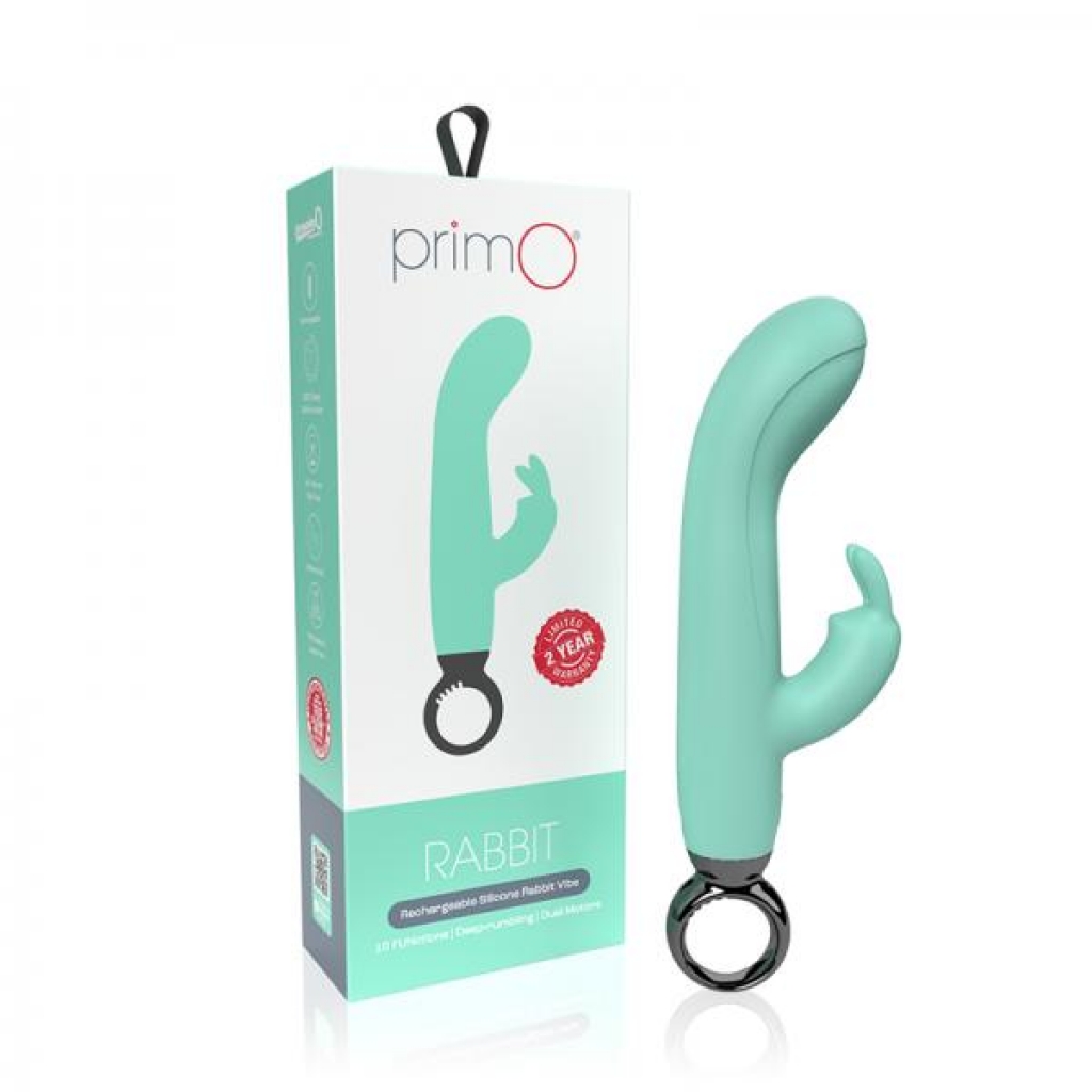 Screaming O Primo Rabbit Vibrator - Kiwi Teal