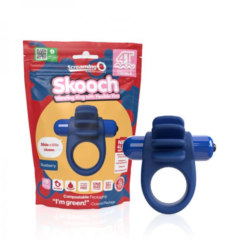 Screaming O 4T Skooch: Textured Vibrating Cock Ring