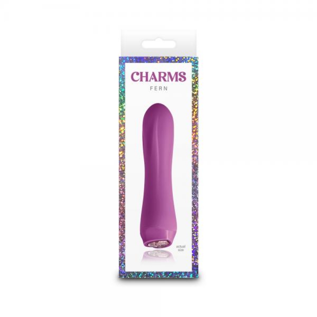 Charms Fern Ruby - Purple