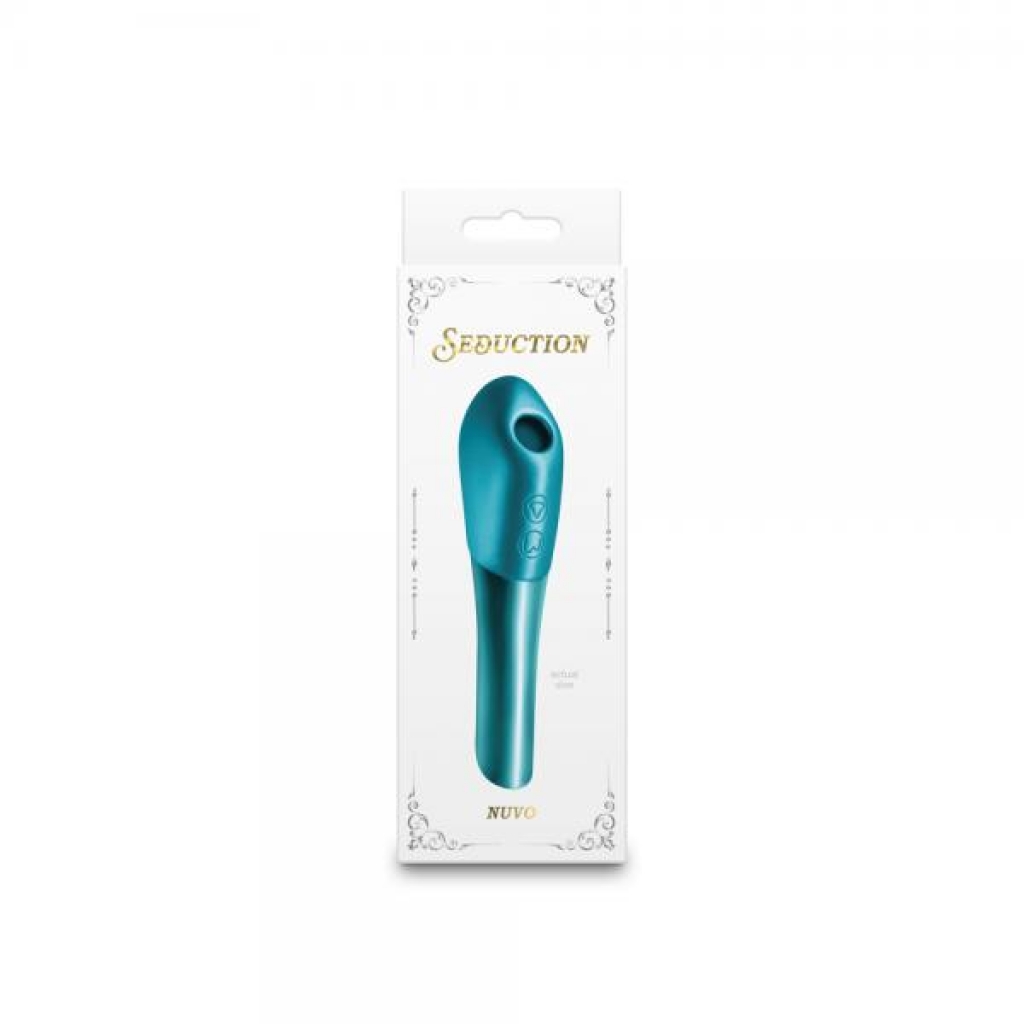 Seduction Nuvo Metallic Vibrator - Teal