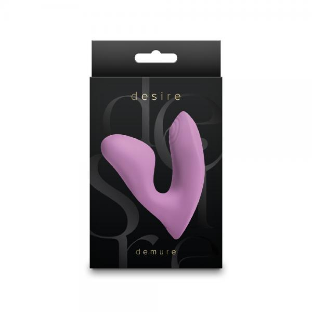 Desire Demure Blush Purple Vibrator